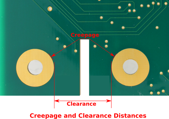 PCB - Creepage and Clearance Distance